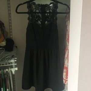 H&M lace back dress
